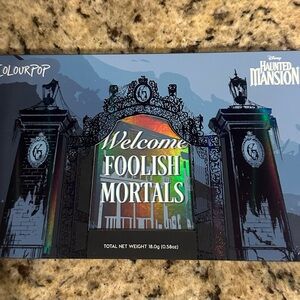 NEW Colourpop X Disney The Haunted Mansion Eyeshadow Palette